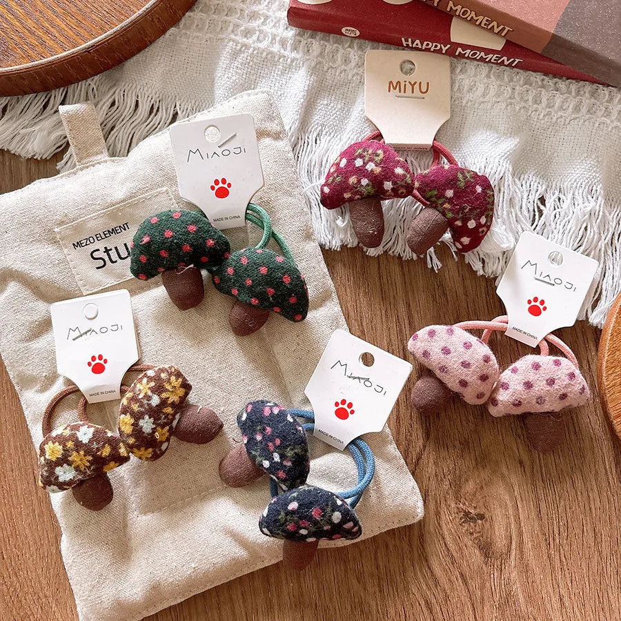 Chouchou Fille Champignon Mignon