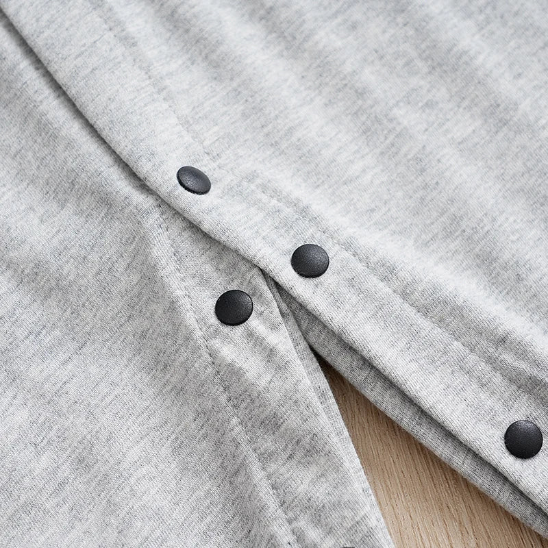 Pyjama Baseball Bébé Gris