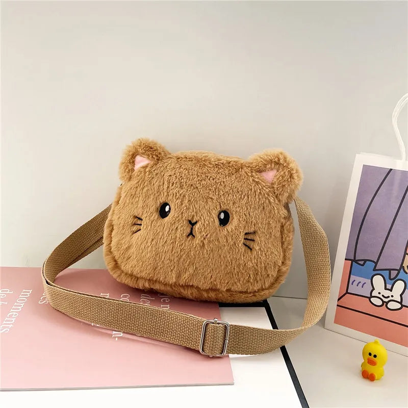 Sac Peluche Chat Enfant