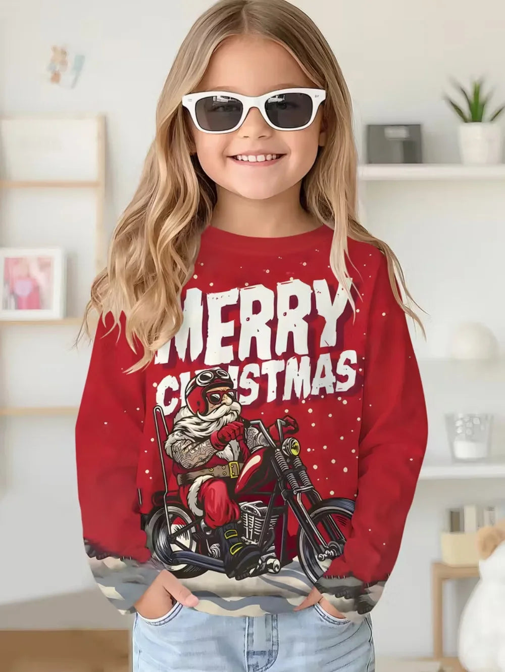 T-shirt Enfant Noël 3D
