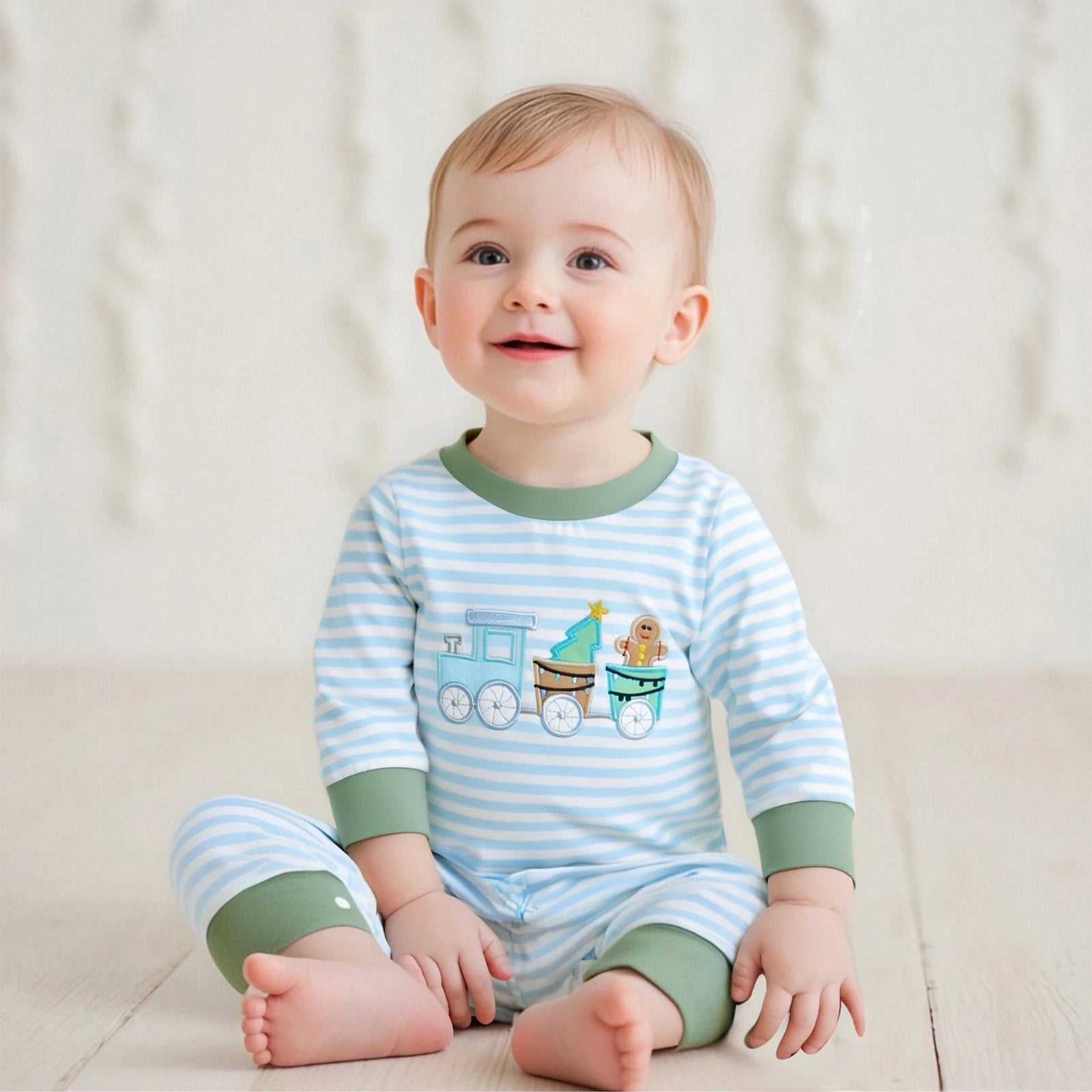 Combinaison Bébé Garçon Rayée