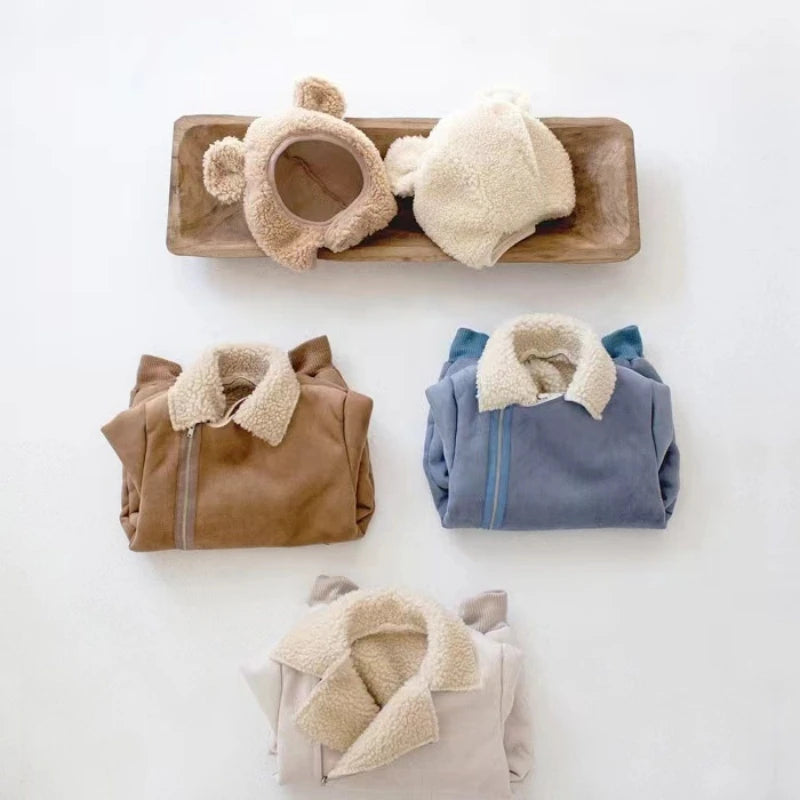 Combinaison Bébé Velours