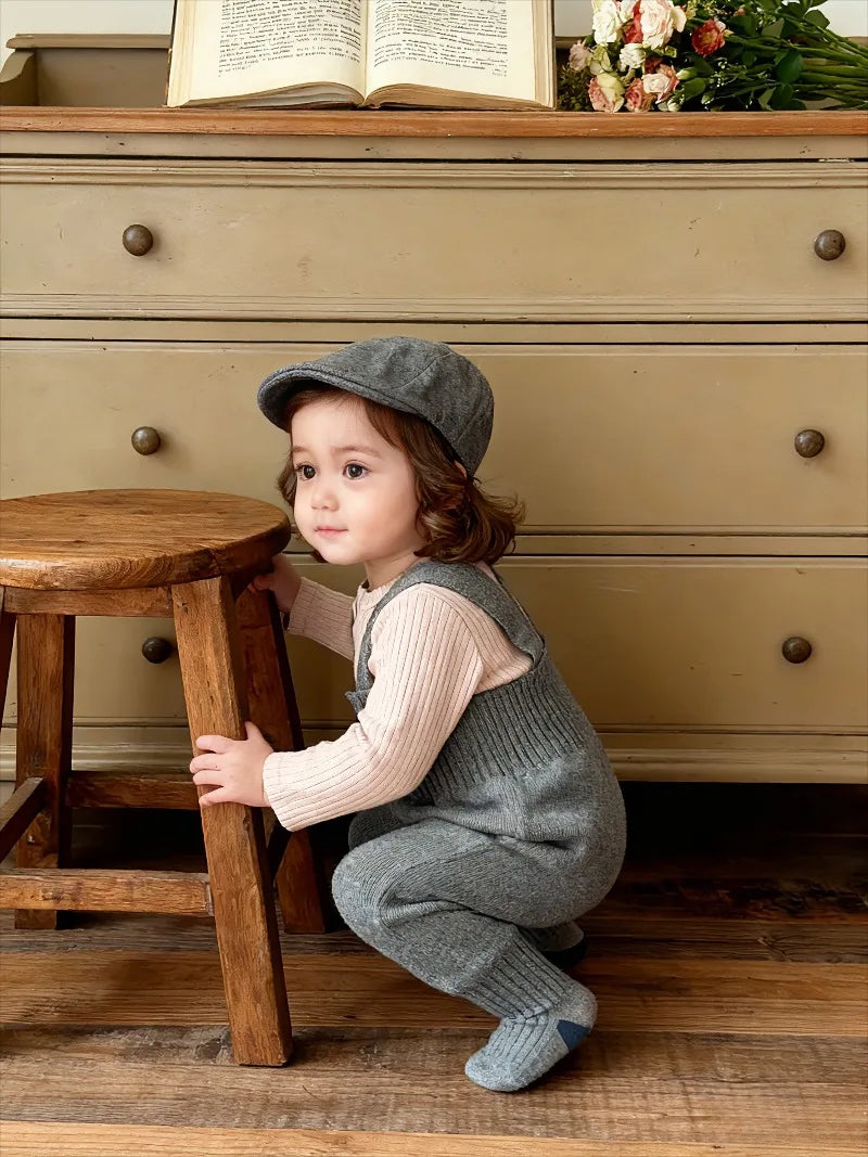 Barboteuse Tricot Bébé Coréenne