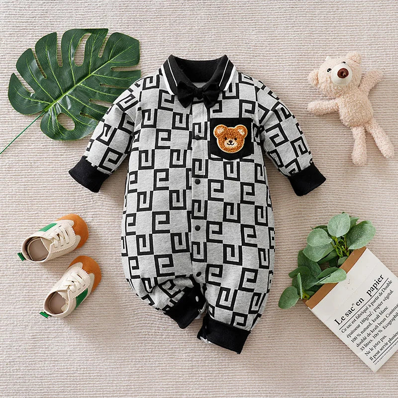 Combinaison Bébé Imprimée Mode