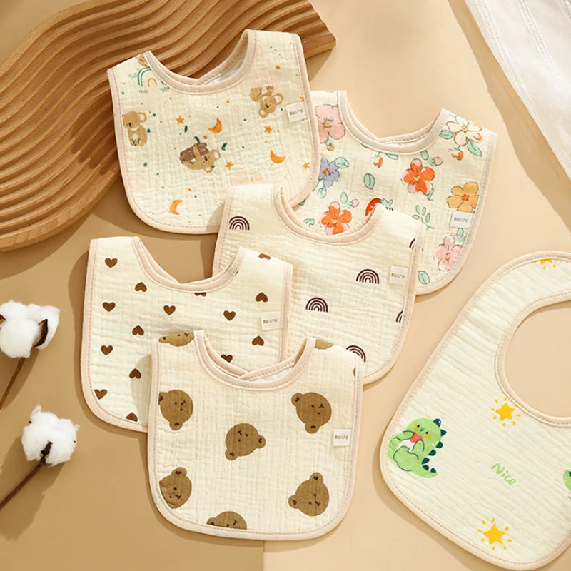 Bavoir Bébé Coton 6 Couches
