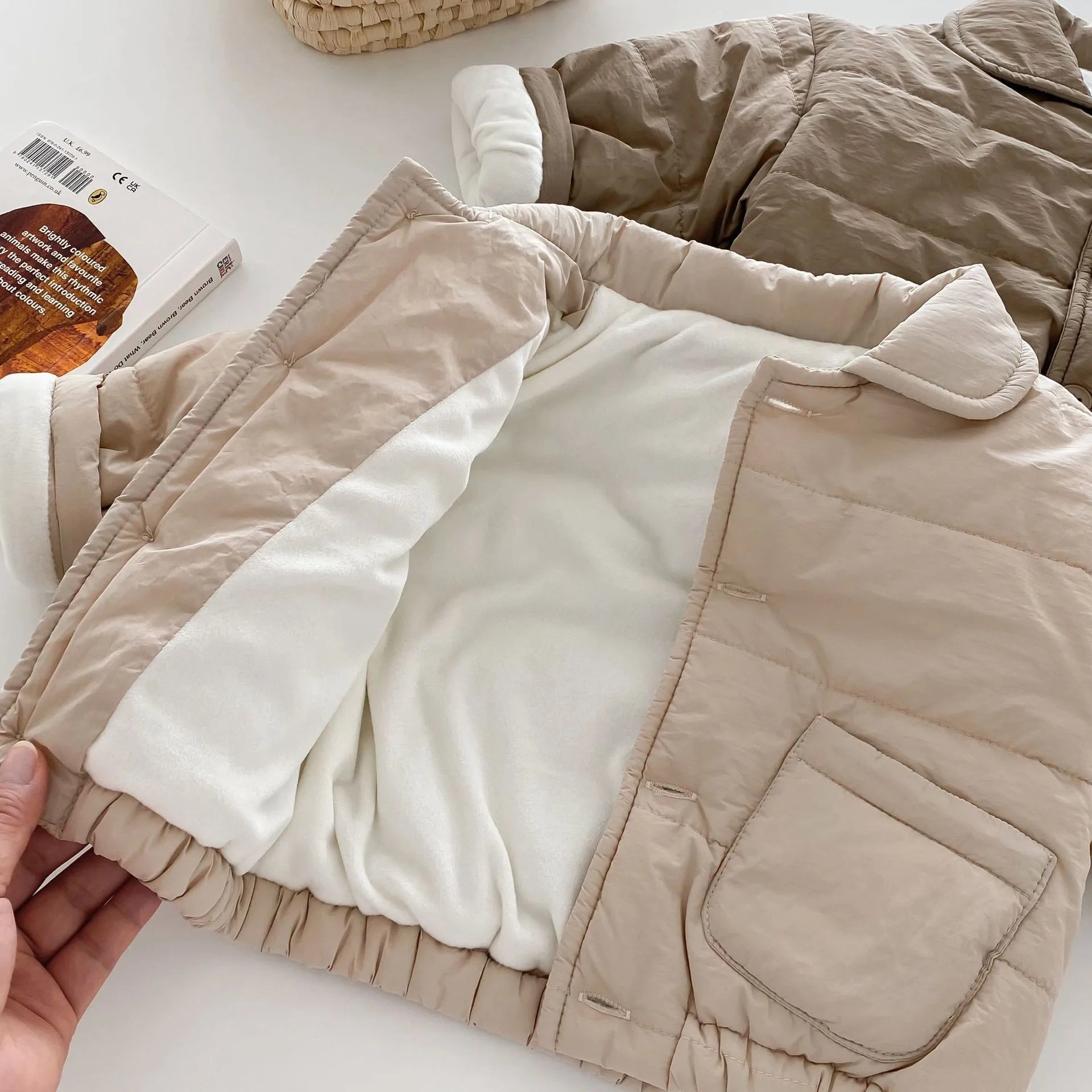 Manteau Fleece Enfant Chaud