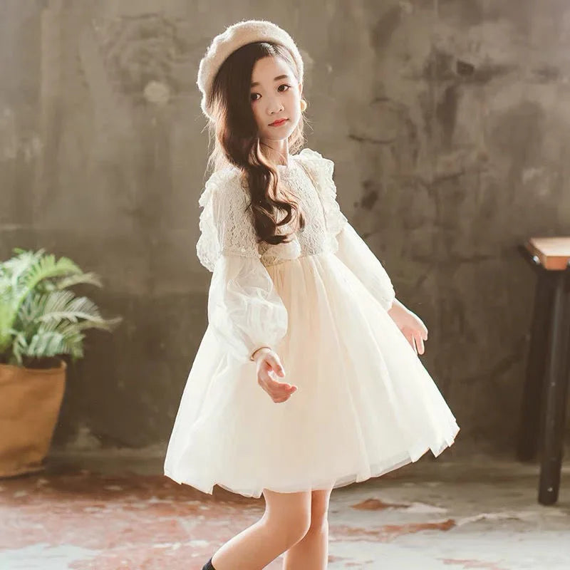 Robe Princesse Fille Dentelle