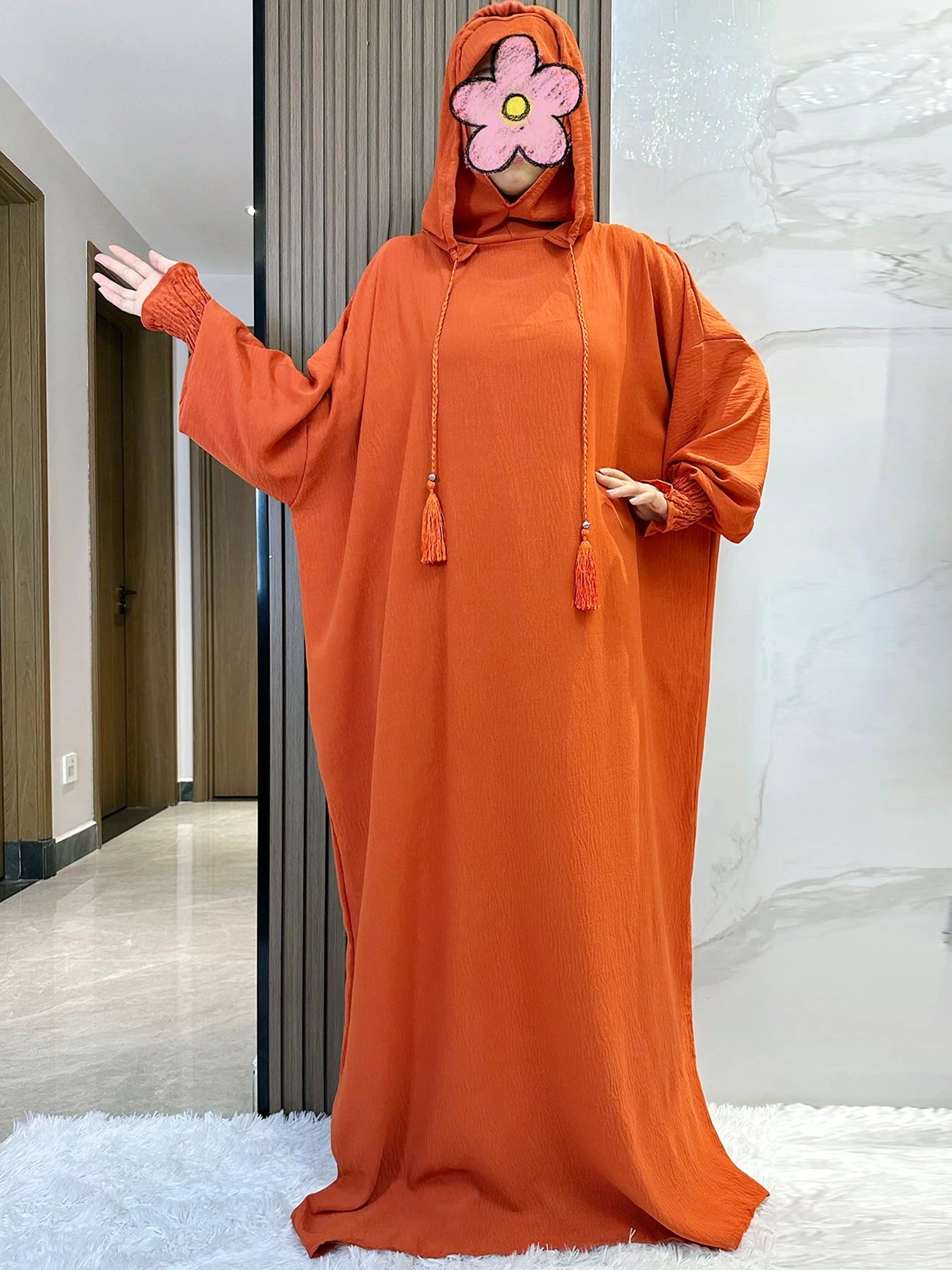 Abaya Femme Longue Capuche