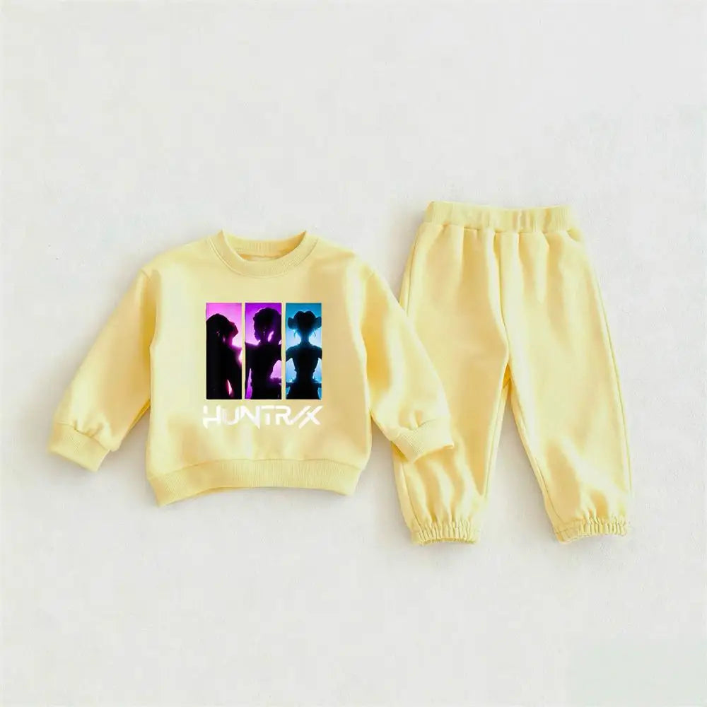 Ensemble Automne Fille Cartoon