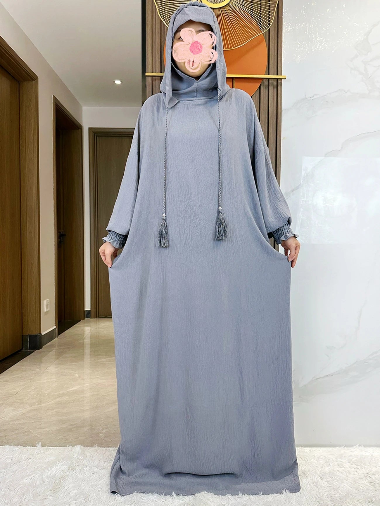 Abaya Femme Longue Capuche