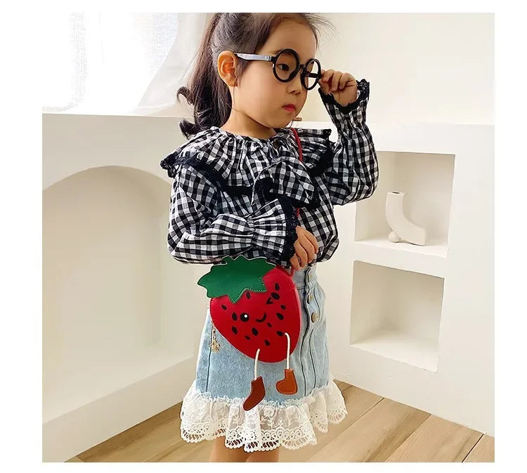 Sac Bandoulière Rouge Enfant