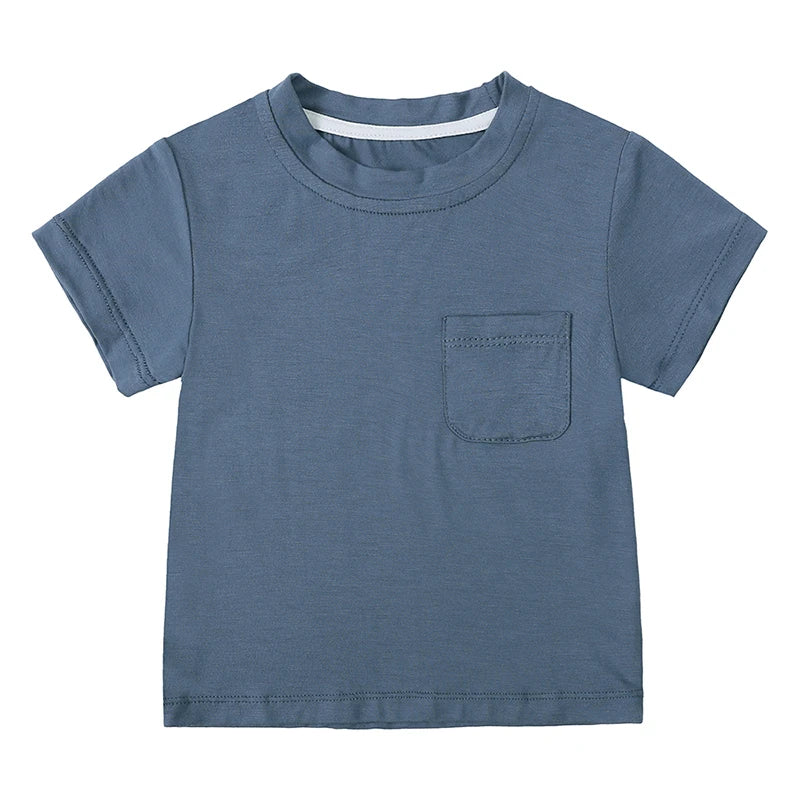 T-shirt Bébé Bambou Poche