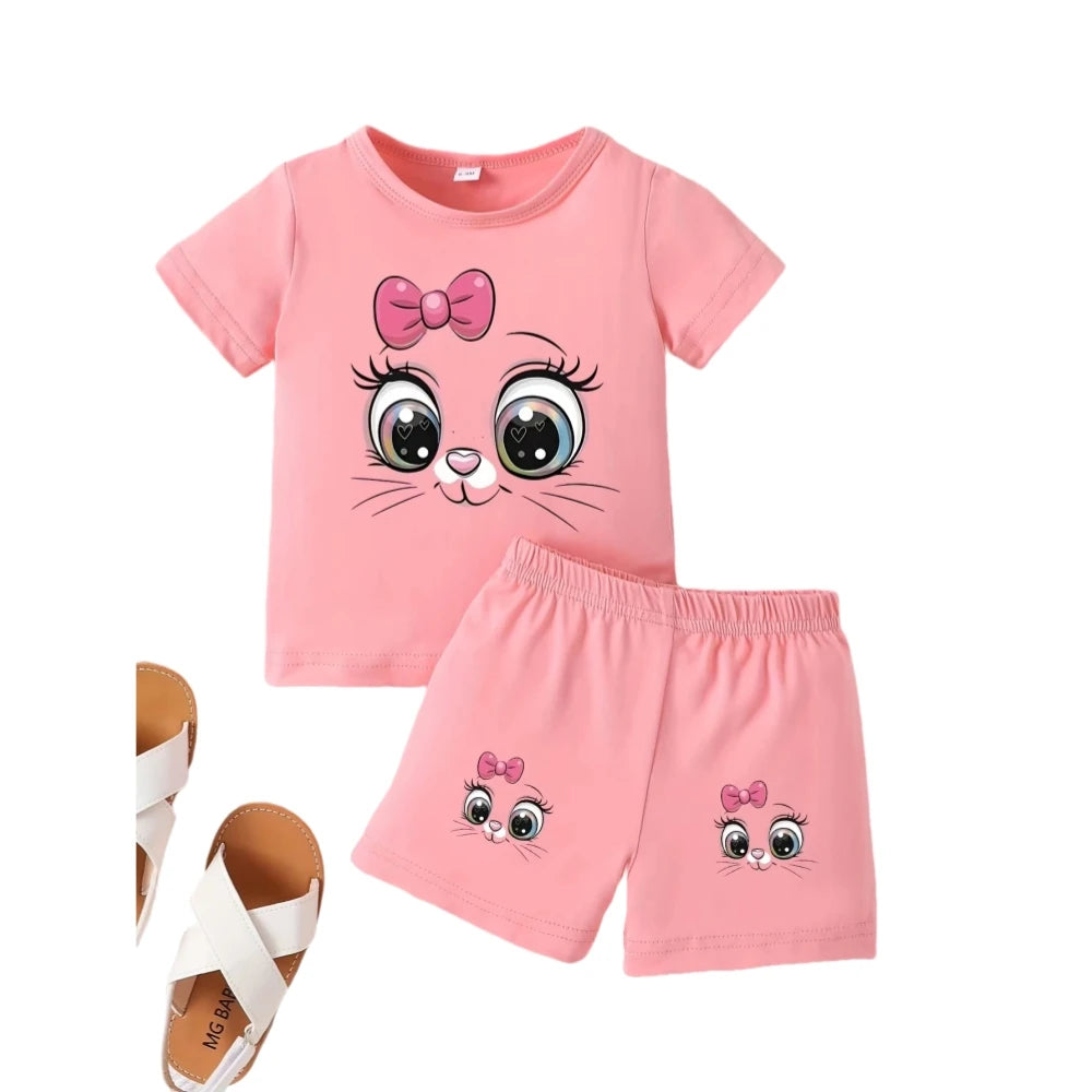 Ensemble Fille Été Animal