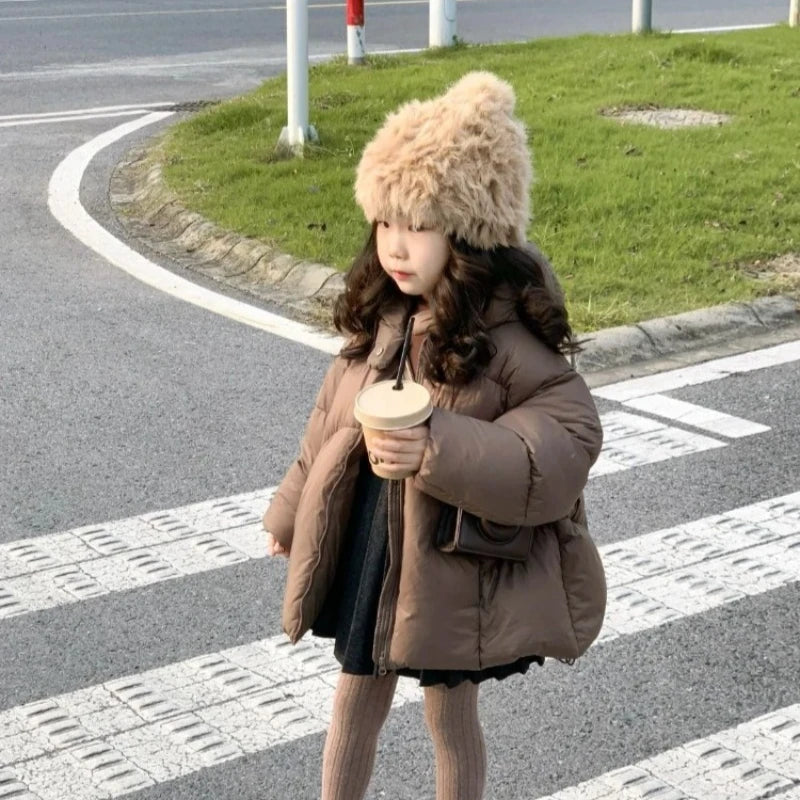 Manteau Fille Hiver Épais