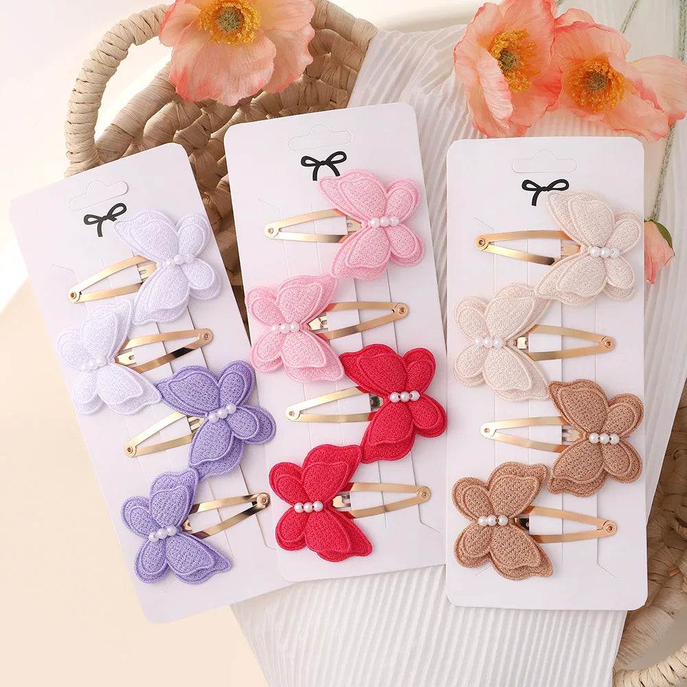 Barrettes Papillon Enfant Fille
