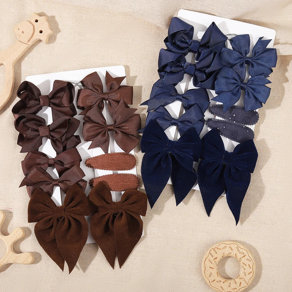 Set Barrettes Noeud Enfant