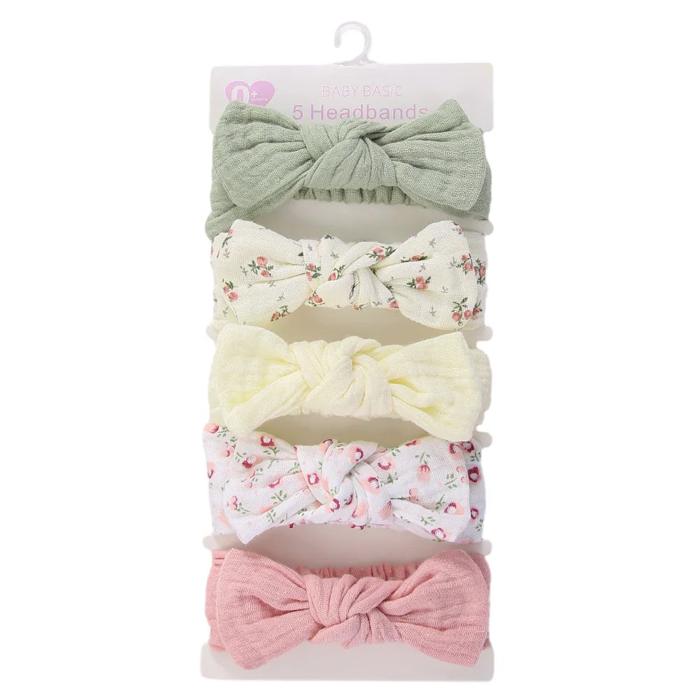 Bandeaux Bébé Coton Lapin