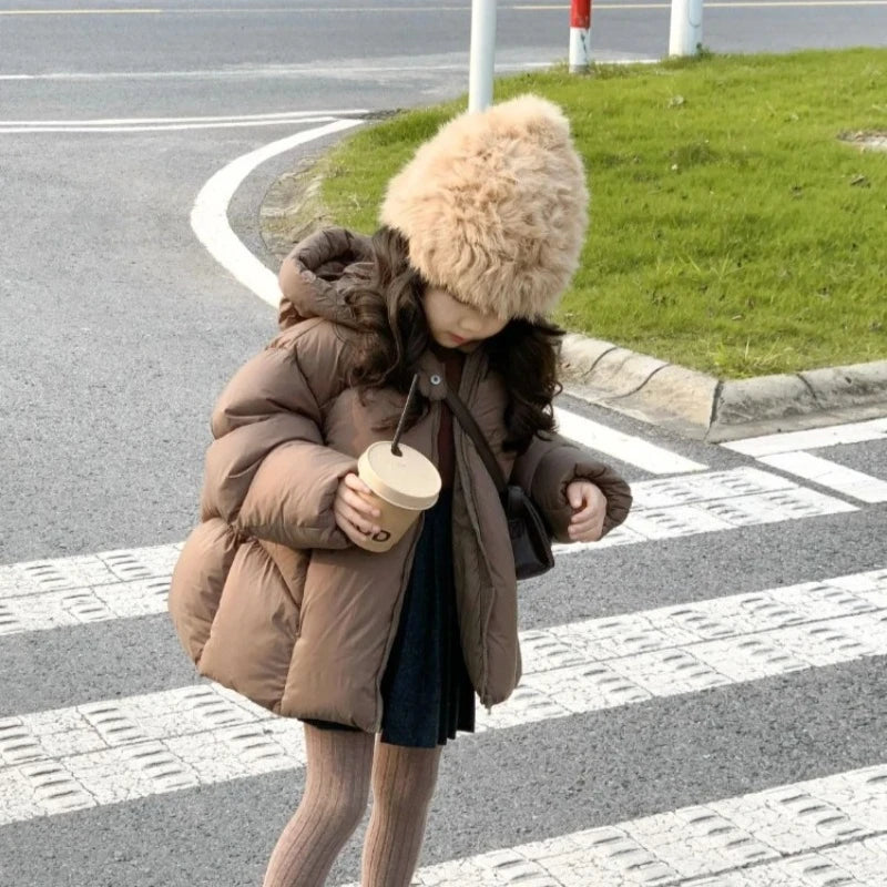 Manteau Fille Hiver Épais