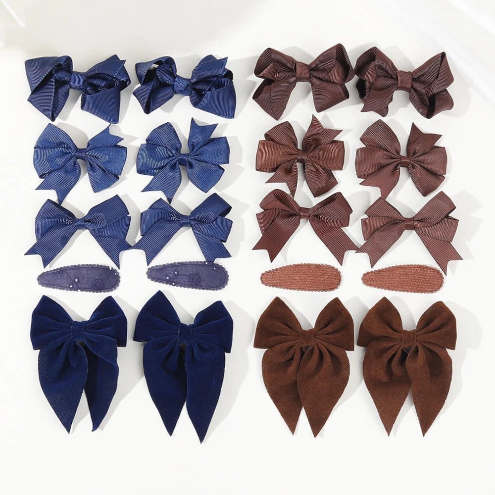 Set Barrettes Noeud Enfant