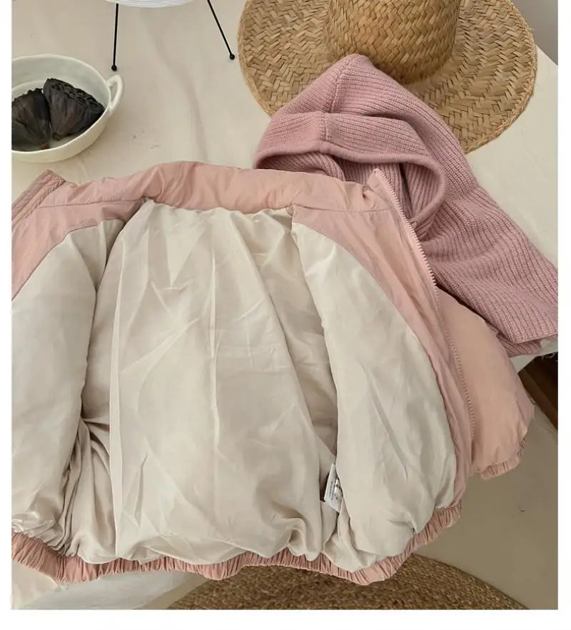 Bonnet Tricoté Chaud Enfant