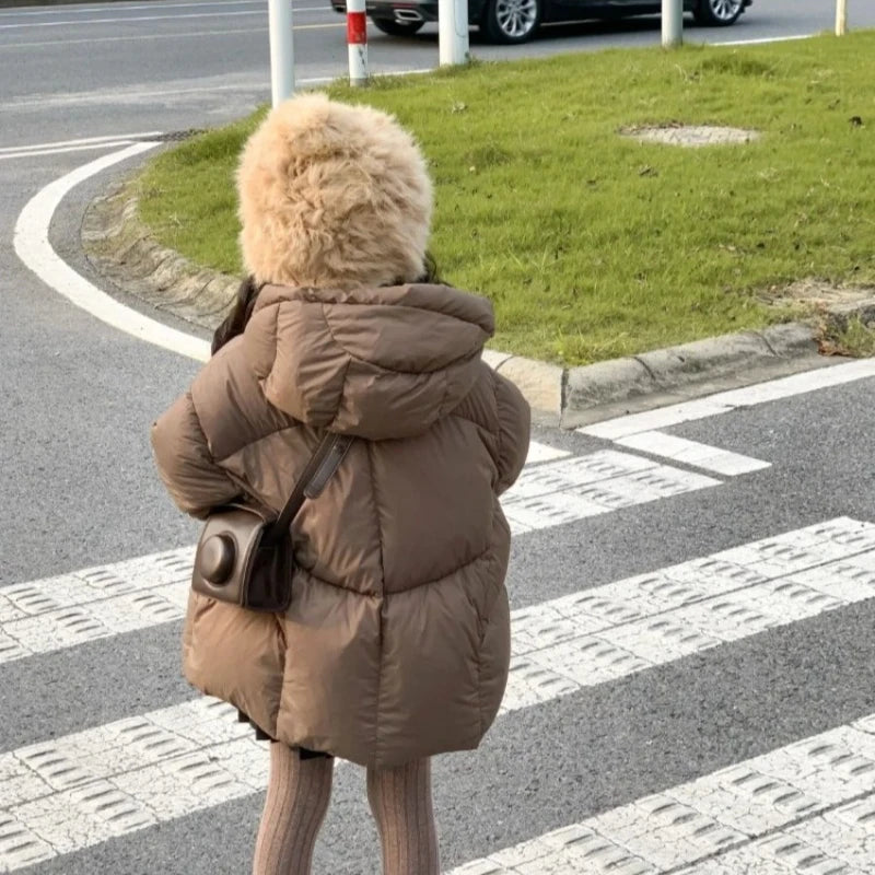 Manteau Fille Hiver Épais