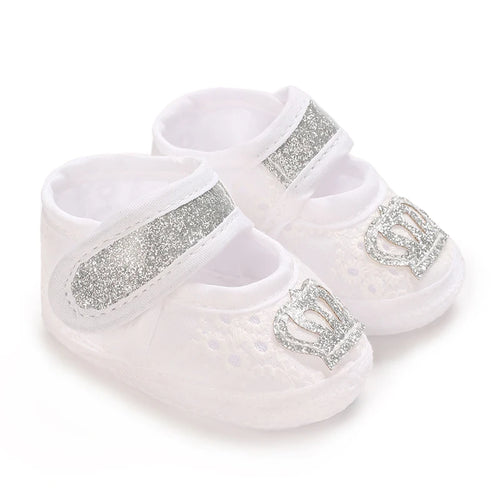 White Baptismal Shoes For Newborn Babies First Pair Of Baptismal Shoes