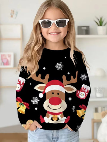 T-shirt Enfant Noël 3D