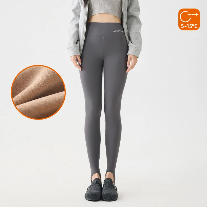 Leggings Chauds Femme Hiver