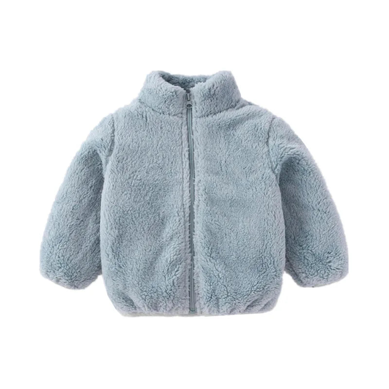 Manteau Peluche Bébé Doux