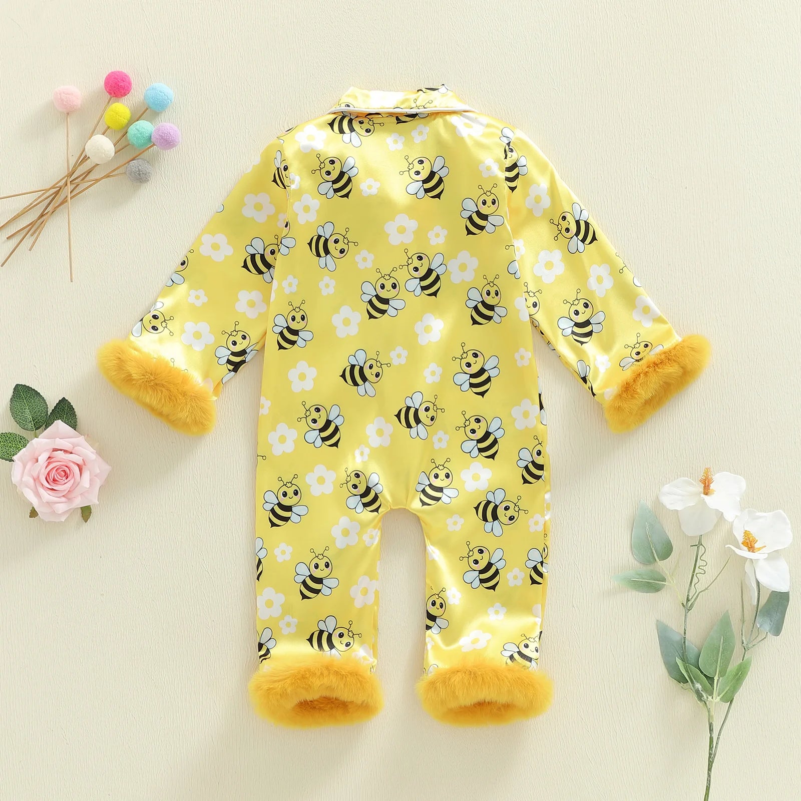 Pyjama Bébé Fille Abeille