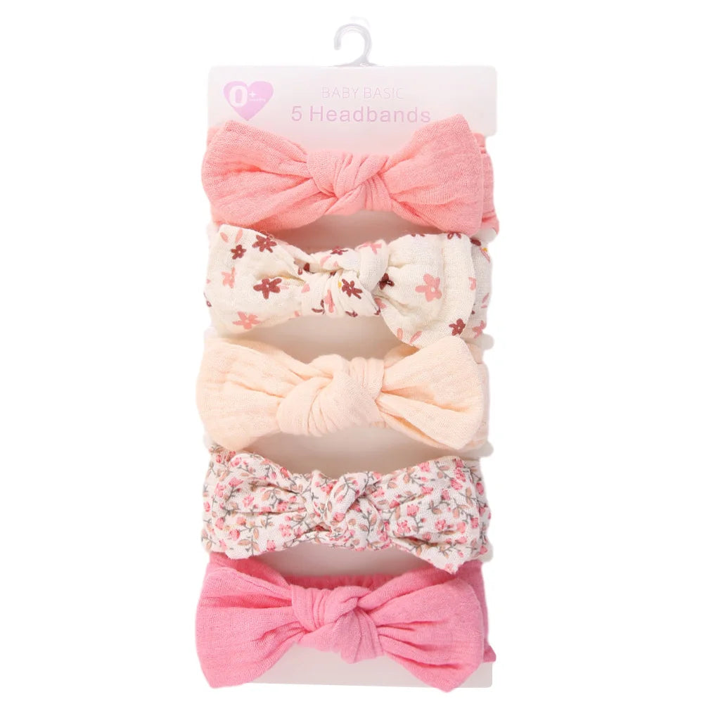 Bandeaux Bébé Coton Lapin