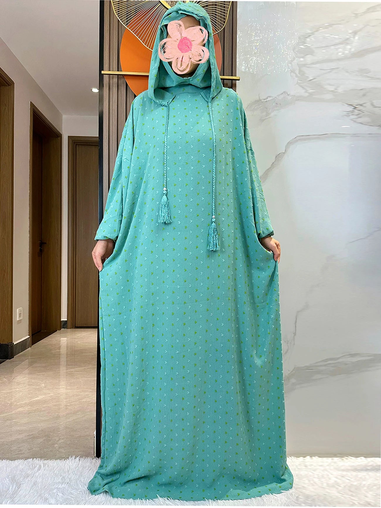Abaya Femme Coton Douce