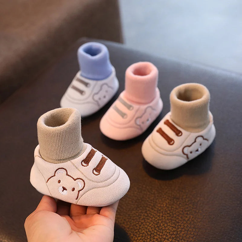 Chaussures Chaussettes Bébé Antidérapantes Mignonnes