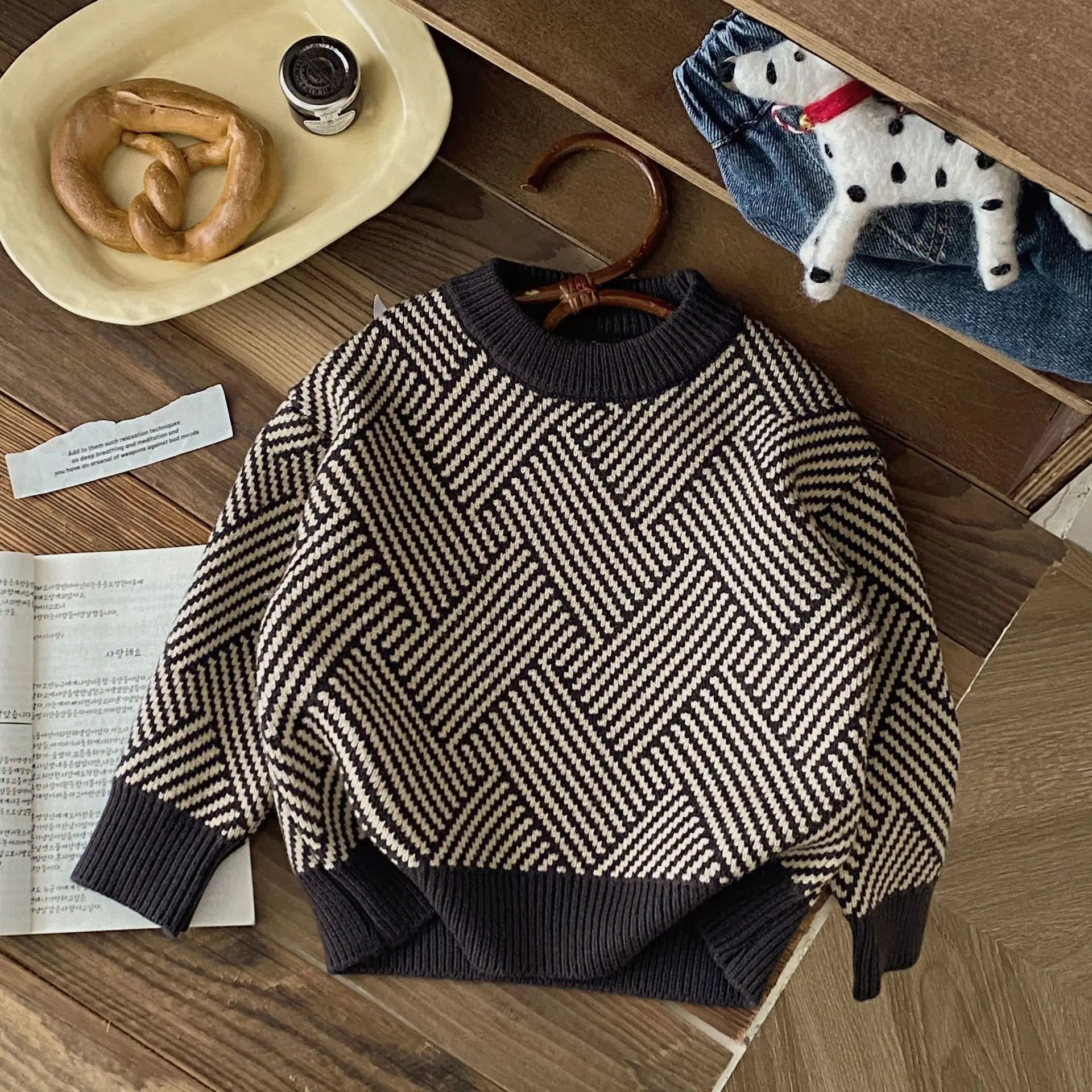 Pull Garçon Imprimé Hiver