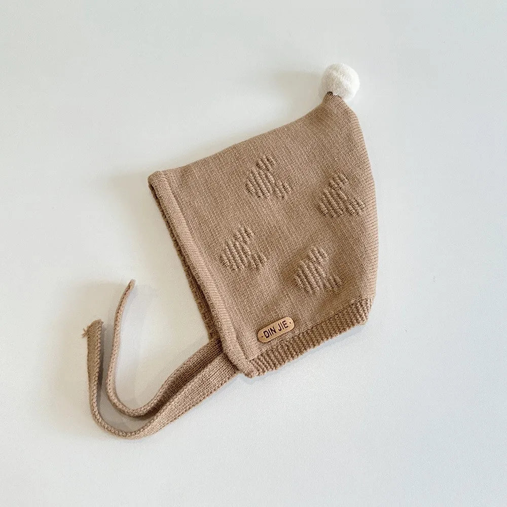 Bonnet Bébé Pompon Hiver