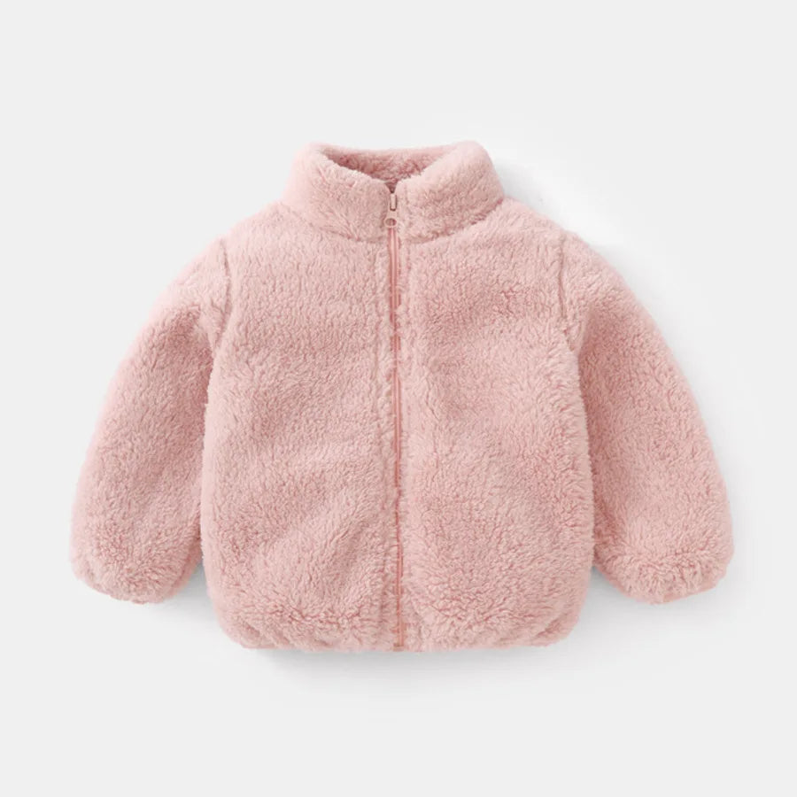 Manteau Peluche Bébé Doux