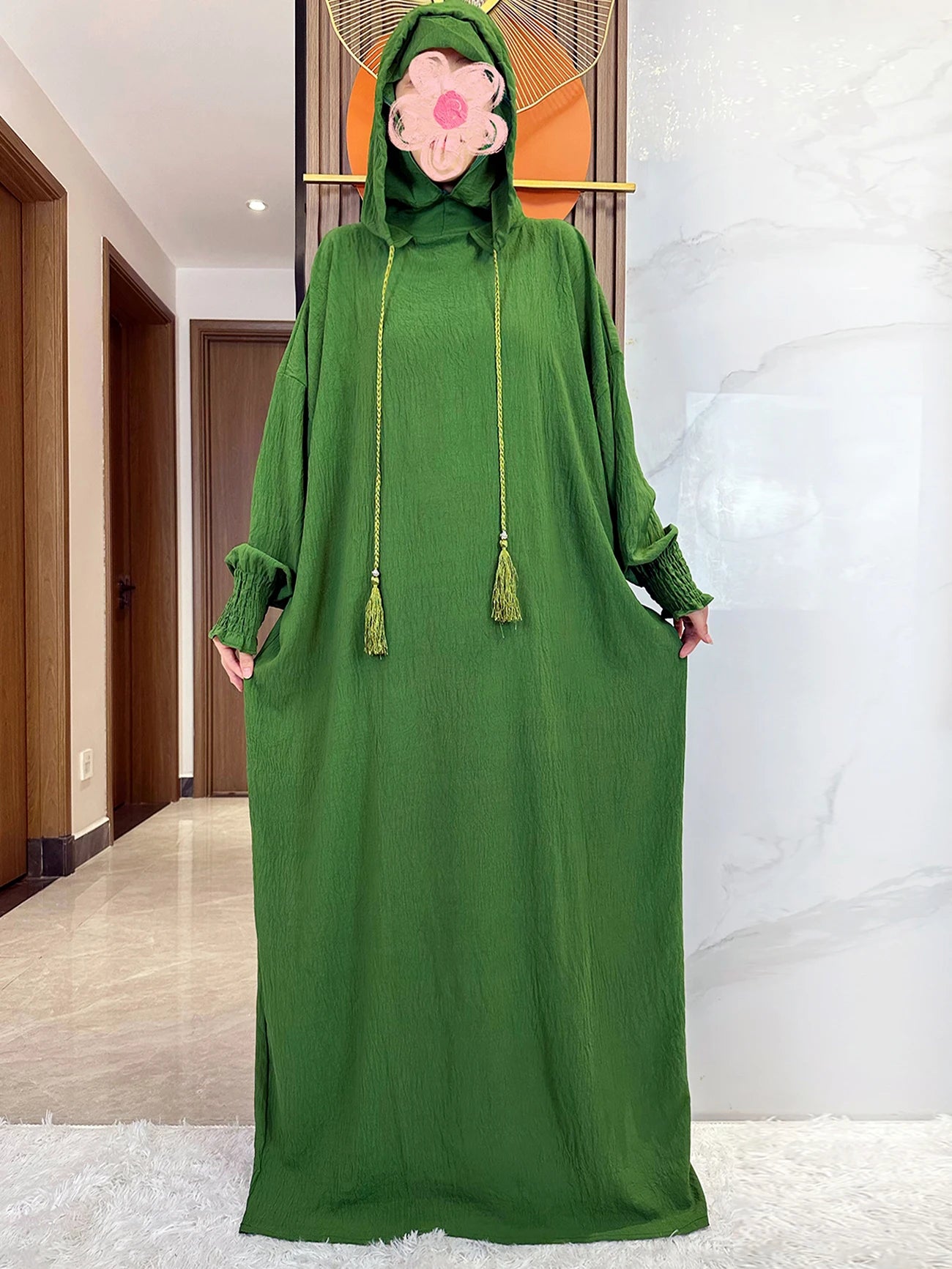 Abaya Femme Longue Capuche