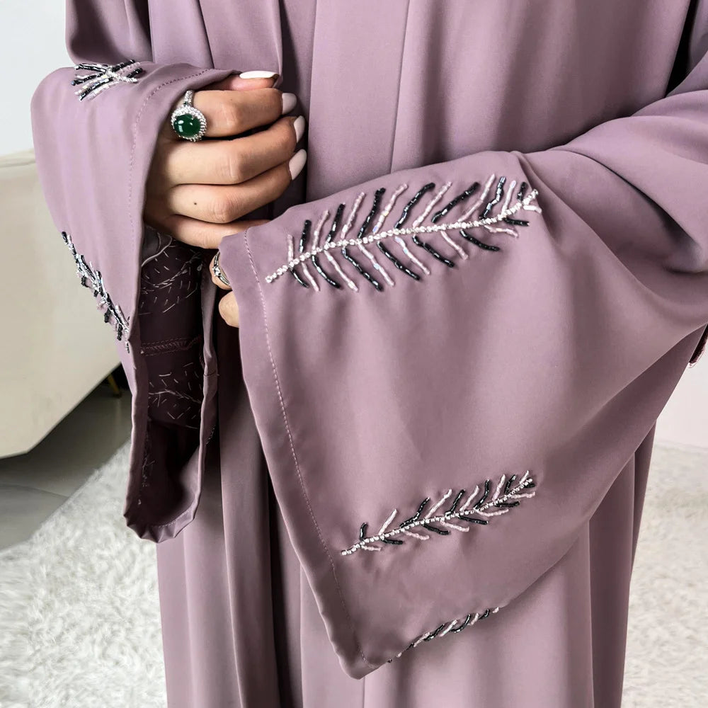 Abaya Kaftan Femme Élégante Dégradée
