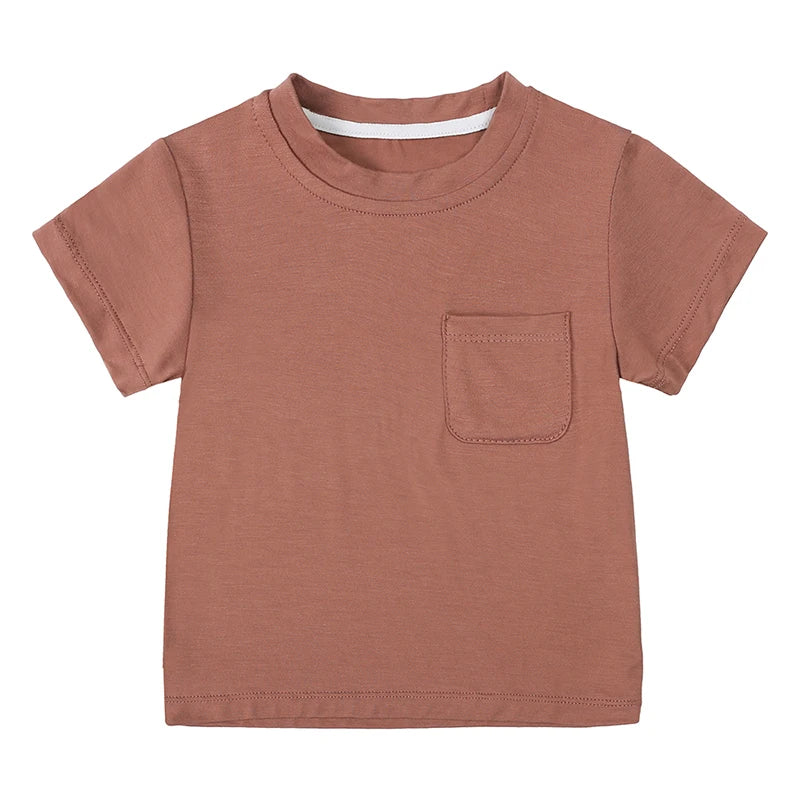 T-shirt Bébé Bambou Poche