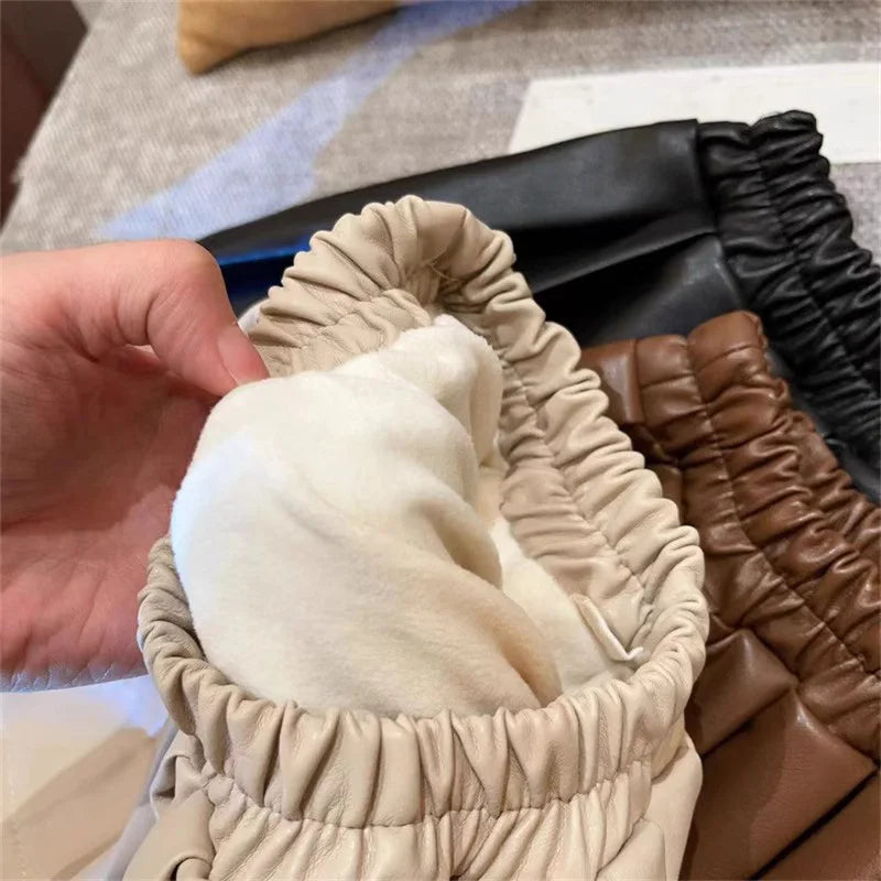 Jupe Similicuir Chaude Fille