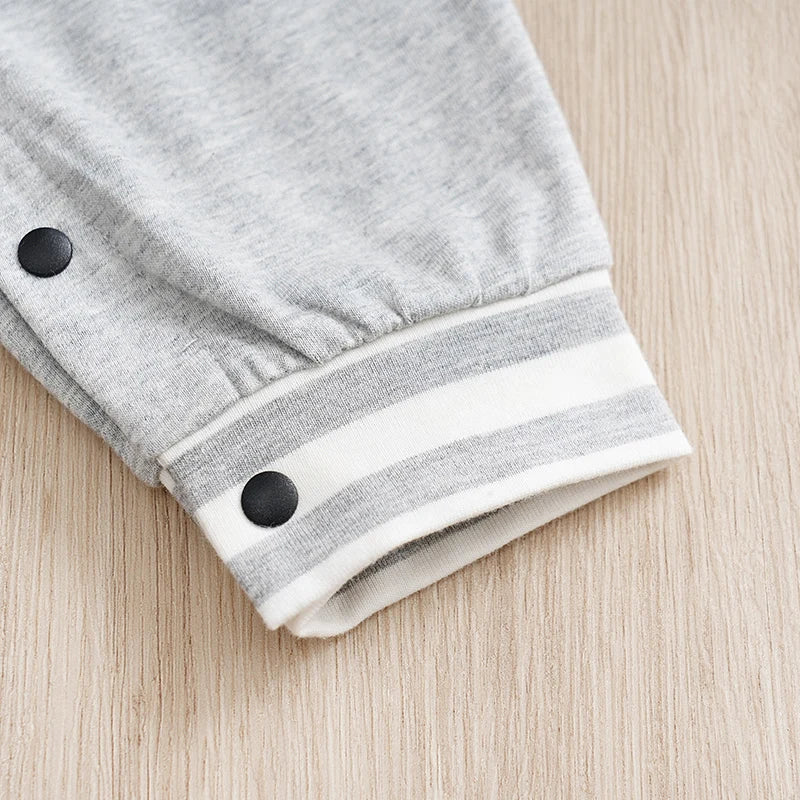 Pyjama Baseball Bébé Gris