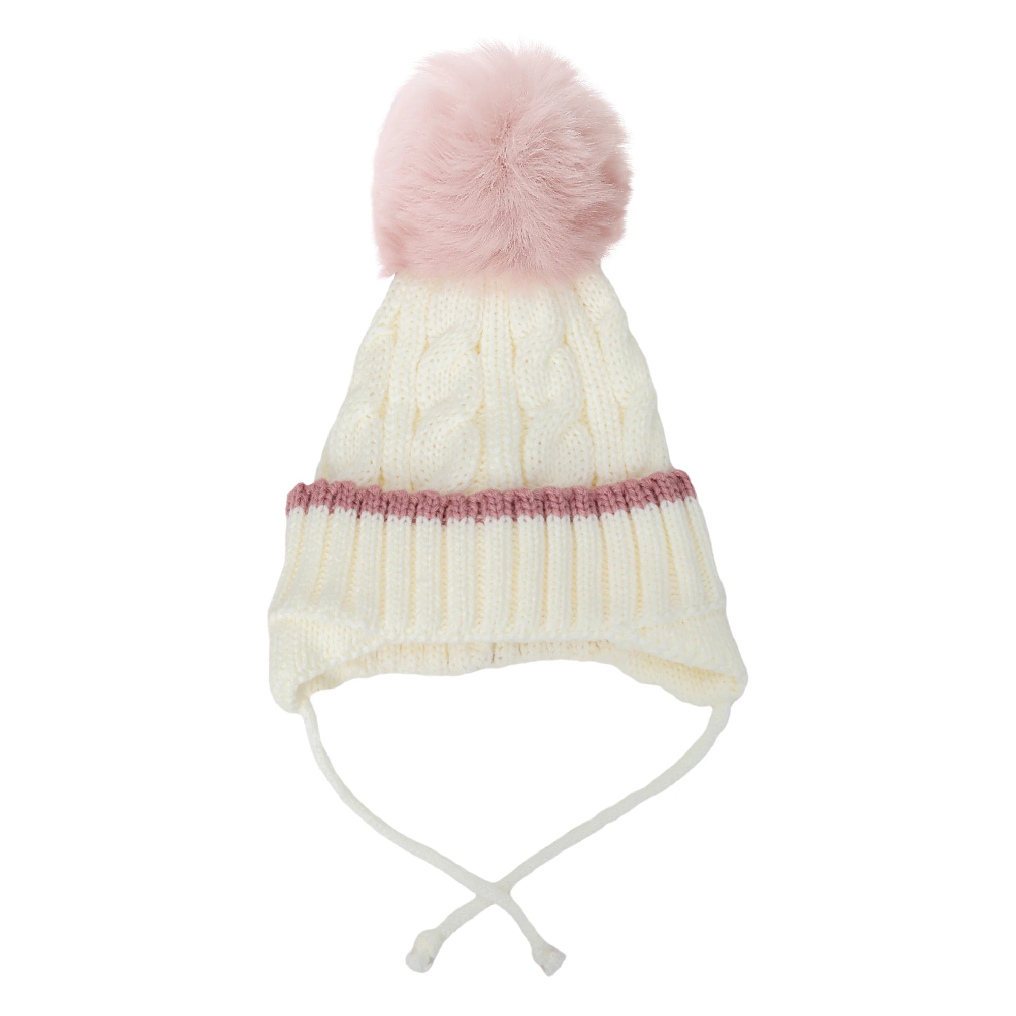 Bonnet Bébé Hiver Pompom