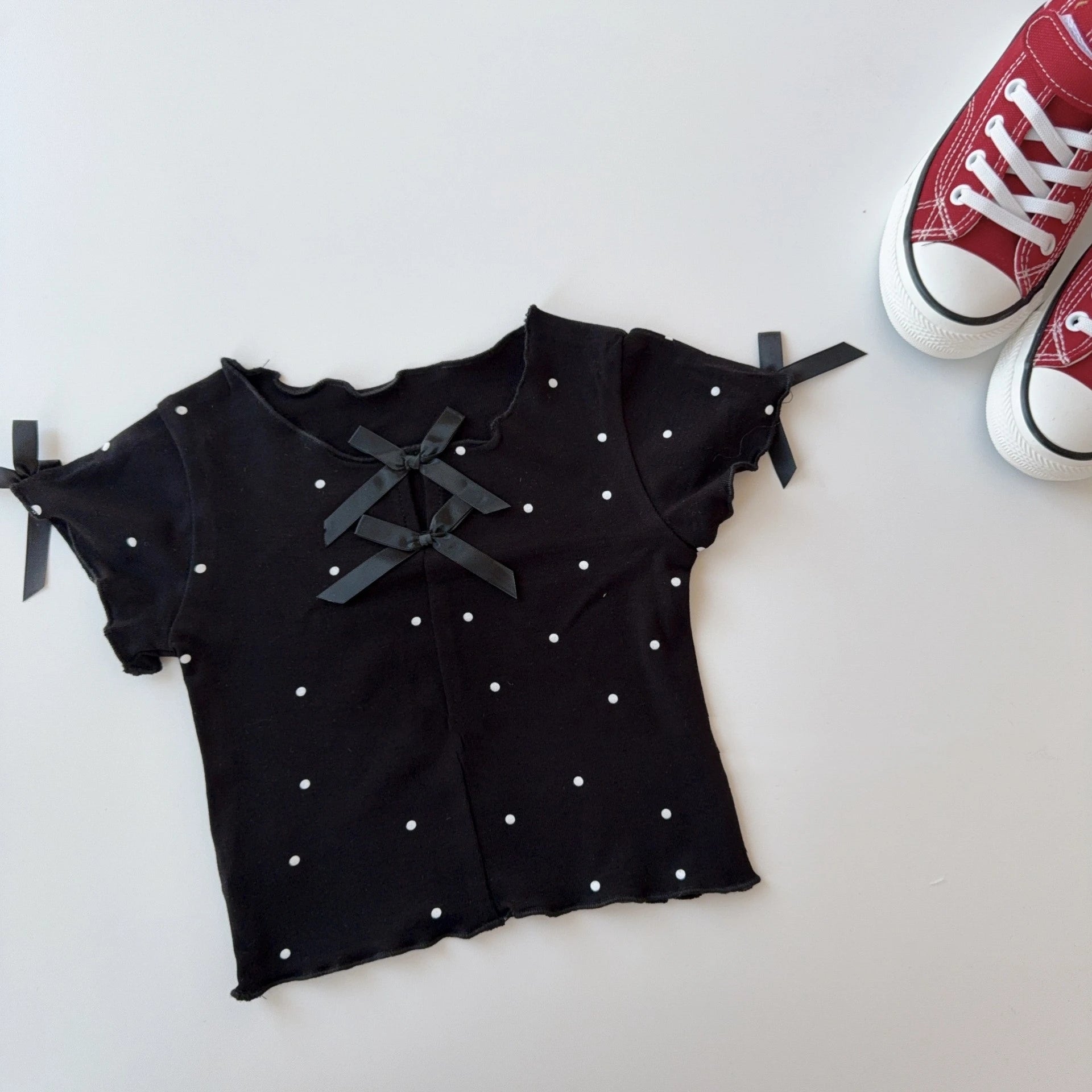 T-shirt Bébé Été Pois