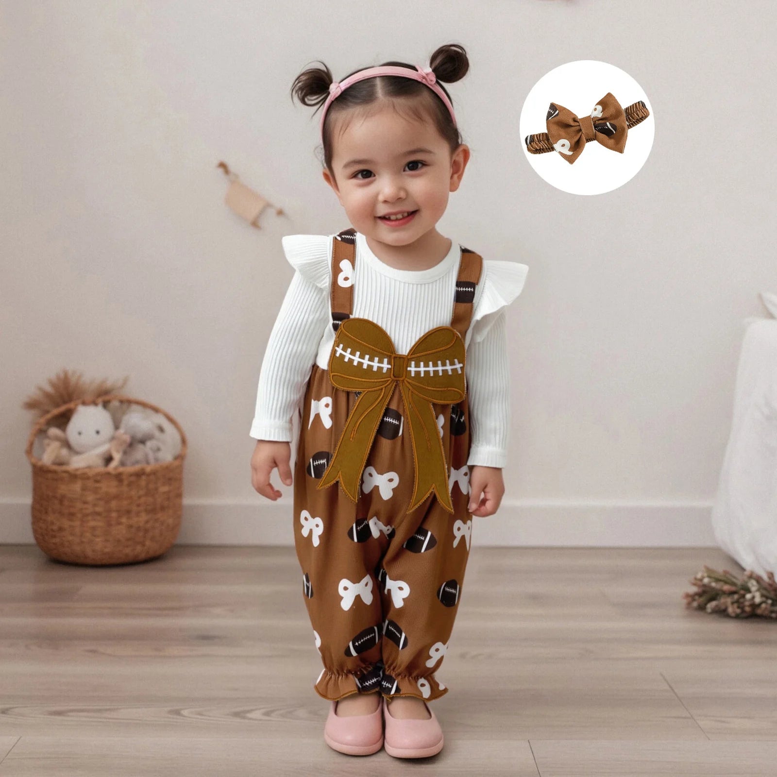 Combinaison Bébé Fille Football