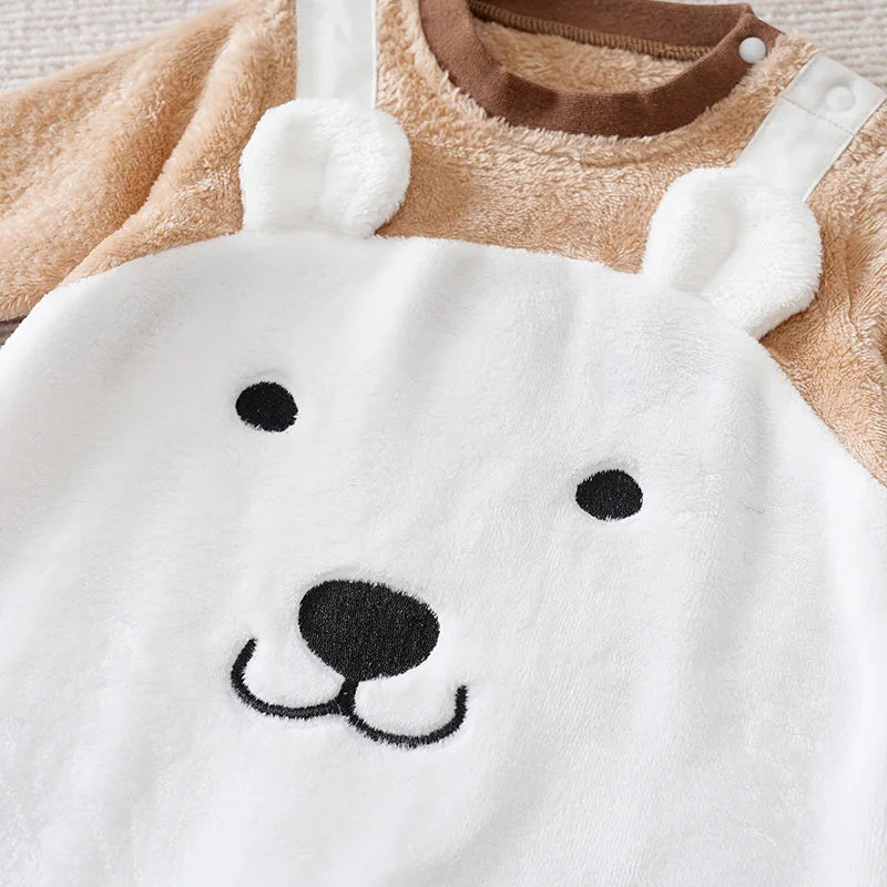 Combinaison Flanelle Bébé Hiver