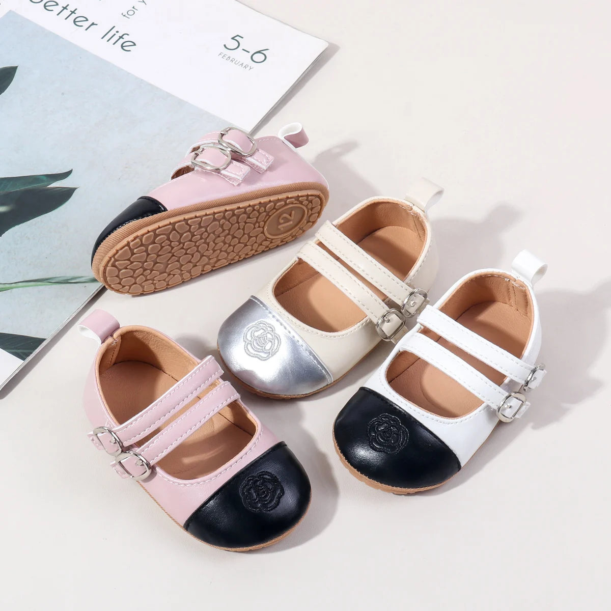 Chaussures Bébé Fille Fleur