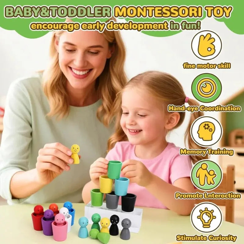 Jeu Tri Couleurs Montessori