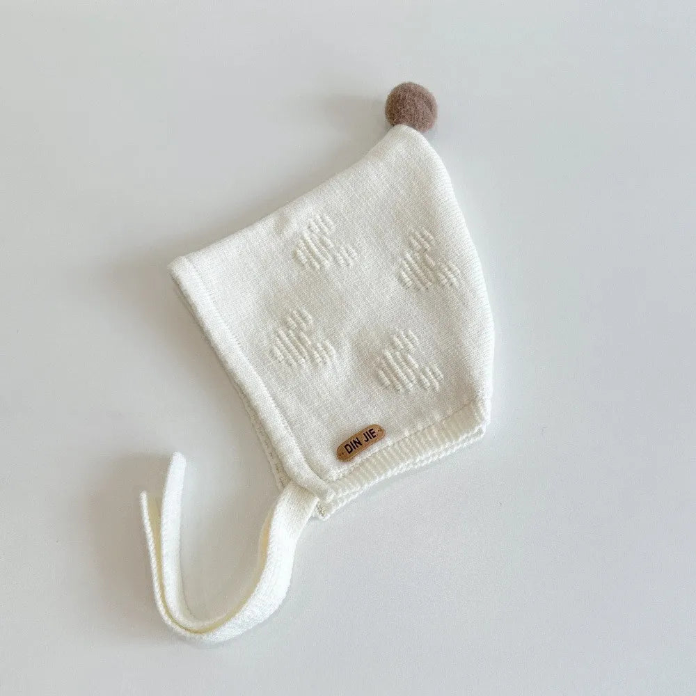 Bonnet Bébé Pompon Hiver