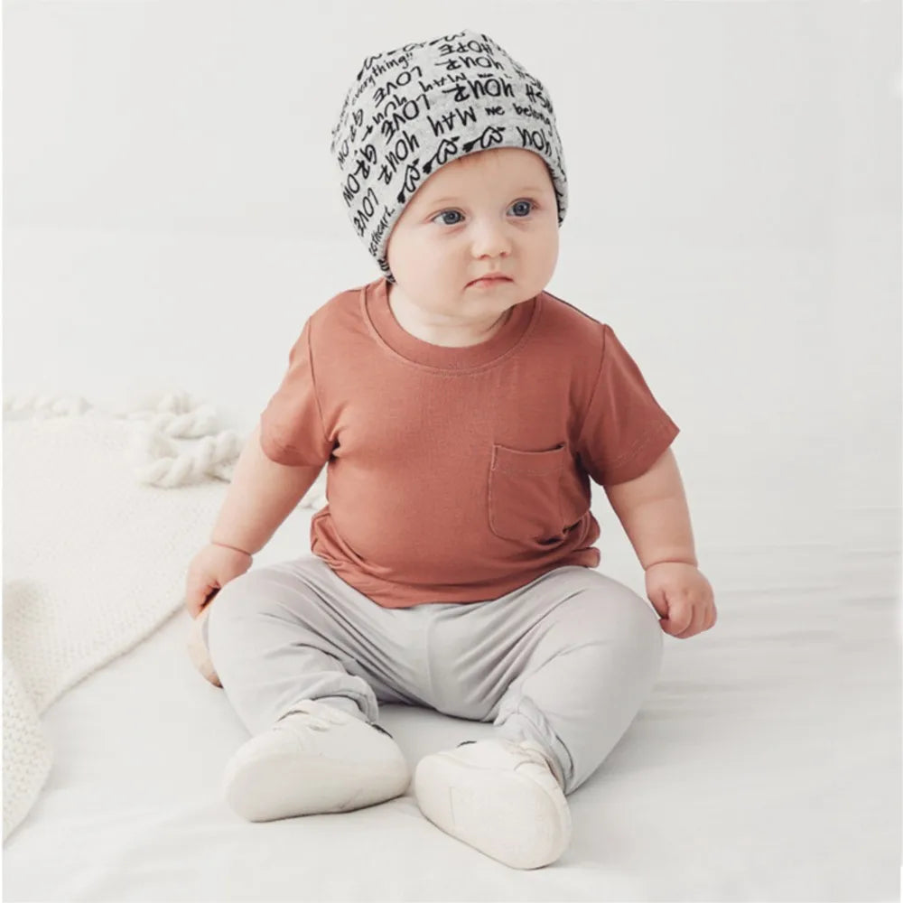 T-shirt Bébé Bambou Poche