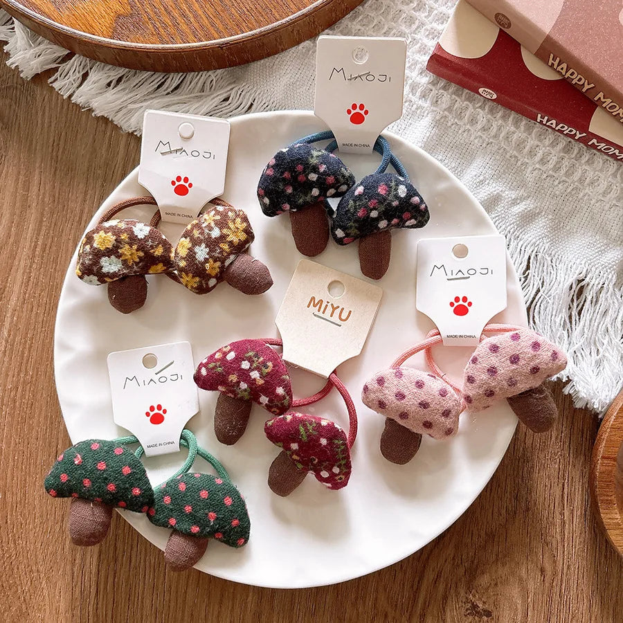 Chouchou Fille Champignon Mignon